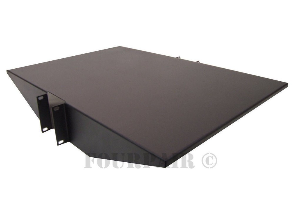 19" Center Weight Relay Rack Mount IT Data Networking Server Shelf 2U 22" Deep