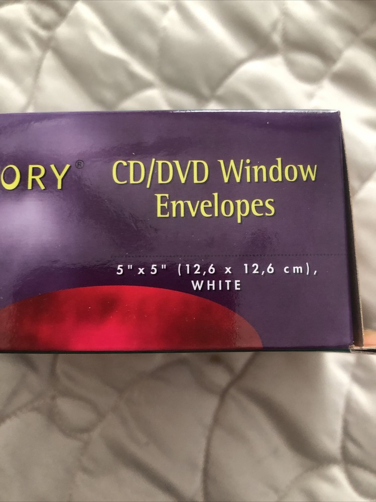 Compucessory CD/DVD Window Envelopes