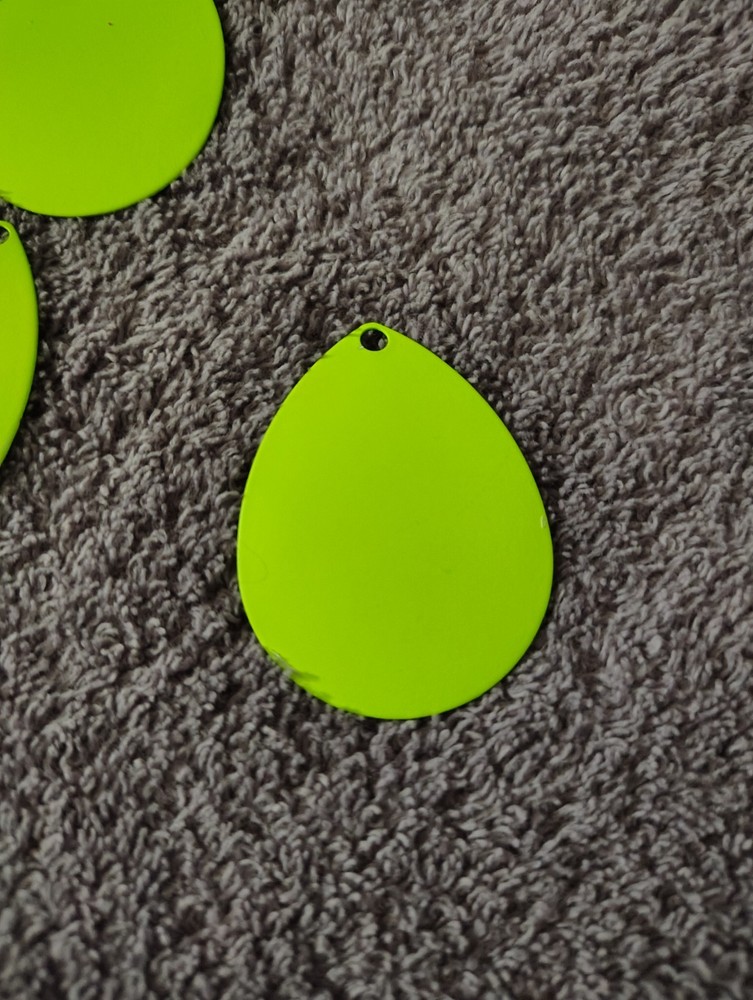18 Colorado Spinner Blades Size 5 Chartreuse