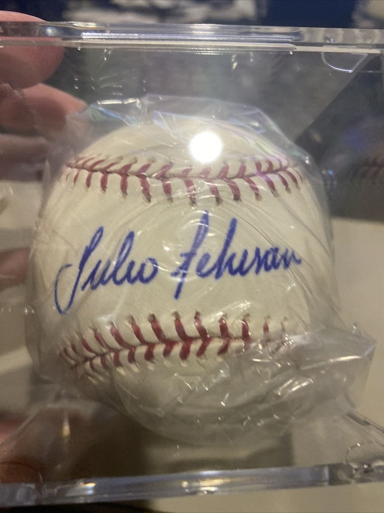 Julio Teheran 2014 Onyx Authenticated Preferred Players Auto Autograph Baseball