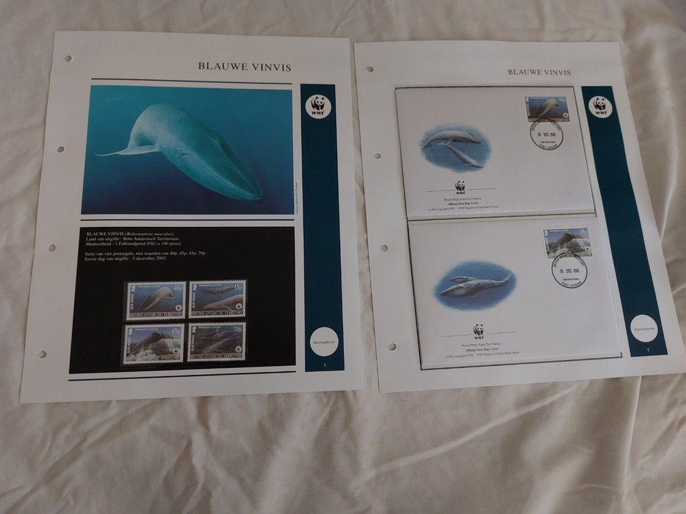 2003 WWF British Antarctic Territory Stamps