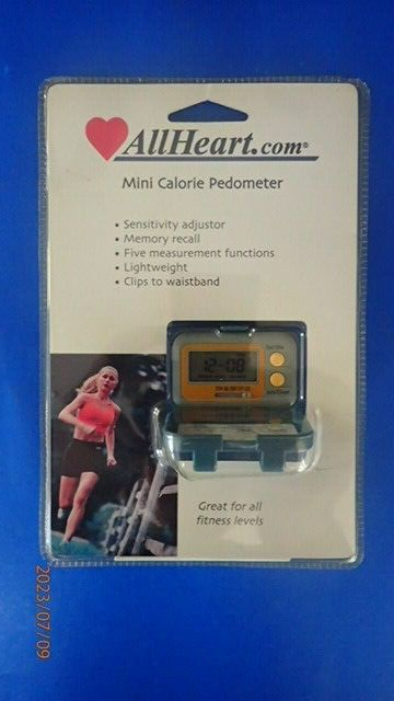 Mini Calorie Pedometer Model 127-005-000 New, Sealed