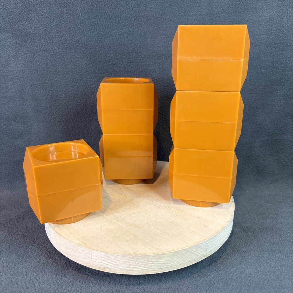 Amiibo Super Mario Bros End Level Display Stand 6 Replacement Blocks