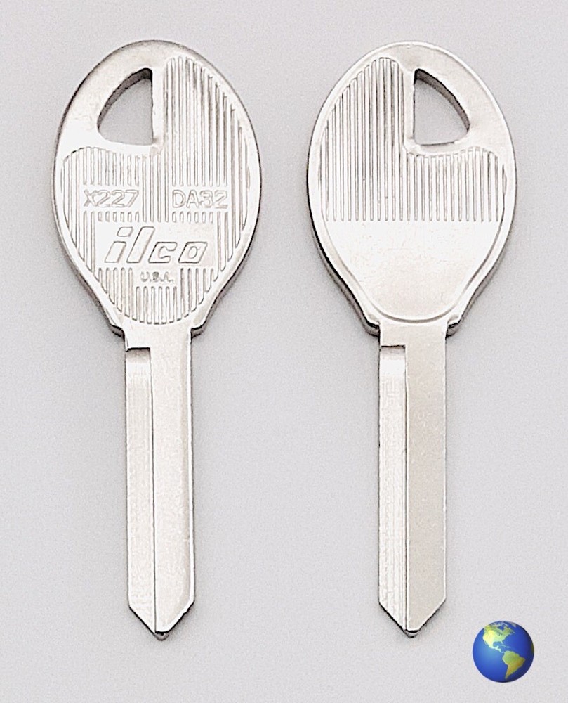 DA32 Key Blanks for Various Models by Nissan (3 Keys)