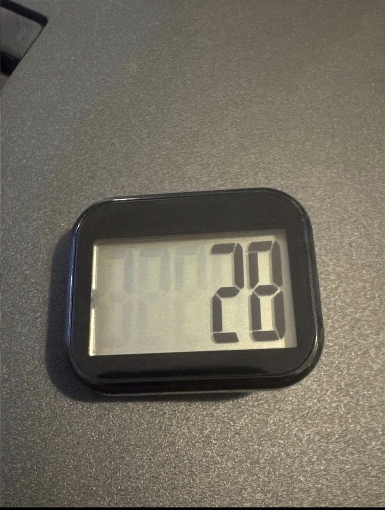 pedometer step counter clip on
