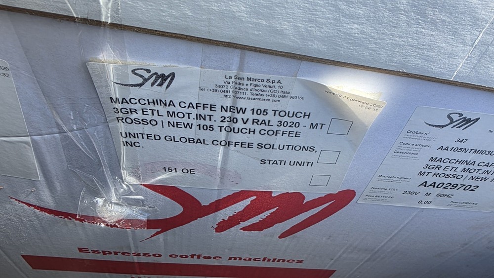 La San Marco 105 M Coffee Machine
