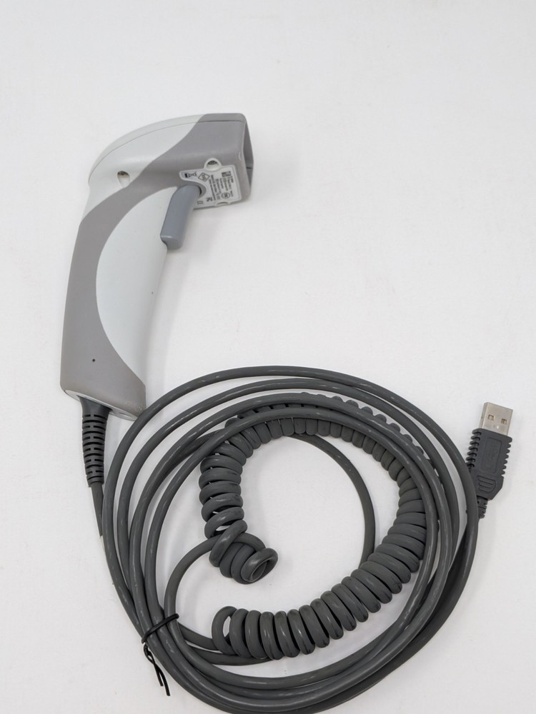 Code CR1411_02 Barcode Scanner Grey & Black Corded USB Handheld with Power Cable