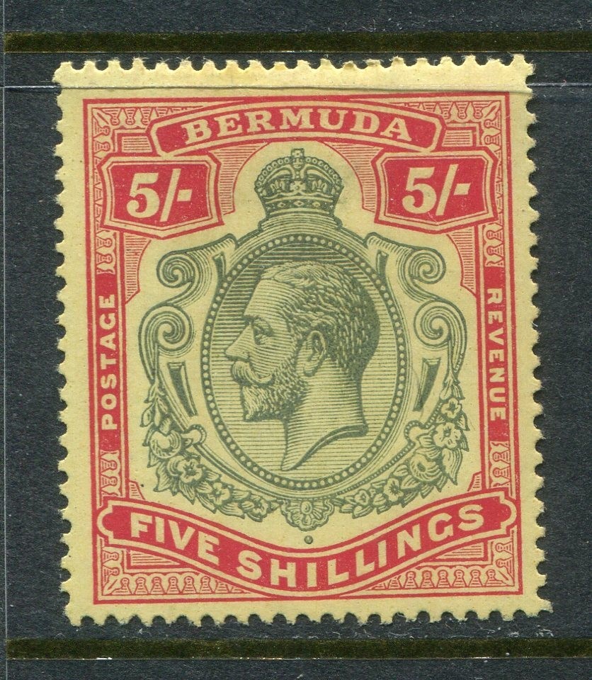 Bermuda #52 George V 5 Sh. [Mint Hinged]