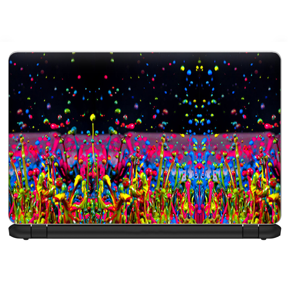 Universal Laptop Skins wrap for 15" - Splash Colorful Paint