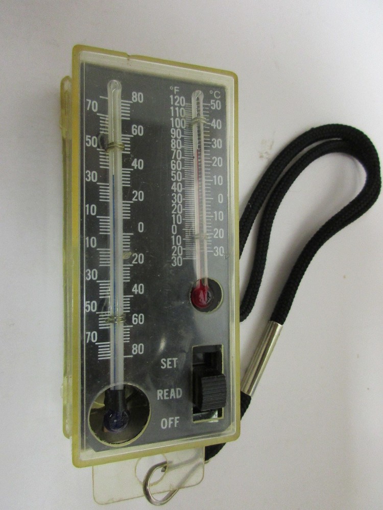 Interesting Vintage Rainwise Wind Chill Meter with Instructions In Original Box