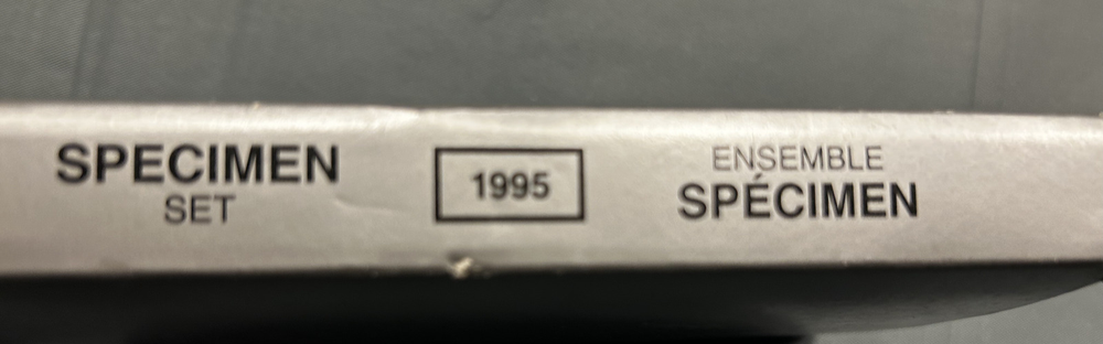 Canadian 1995 Specimen Set- Complete