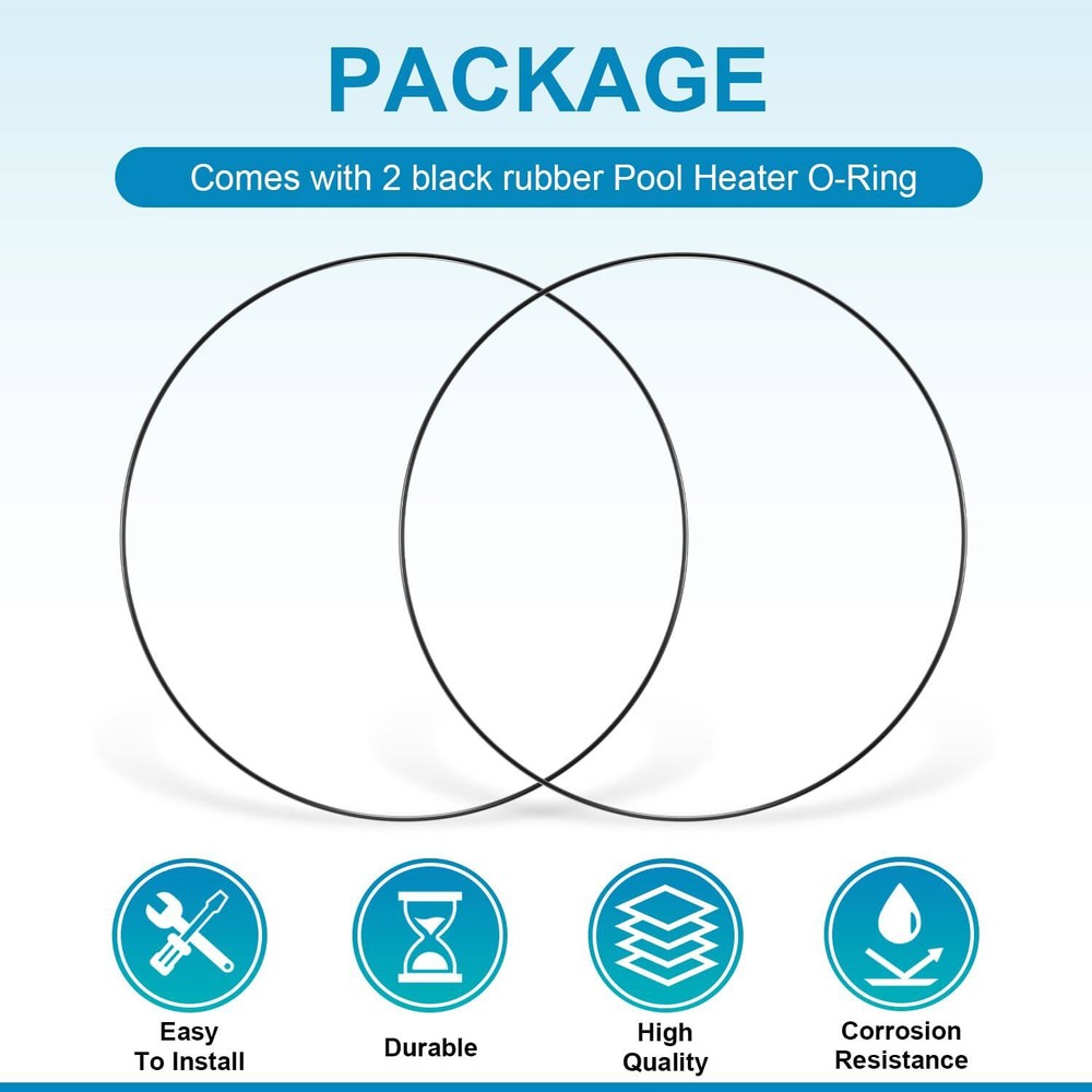 006713F O-Ring Gasket for Raypak Heater Heat Exchanger 185-405 206-406 207-407