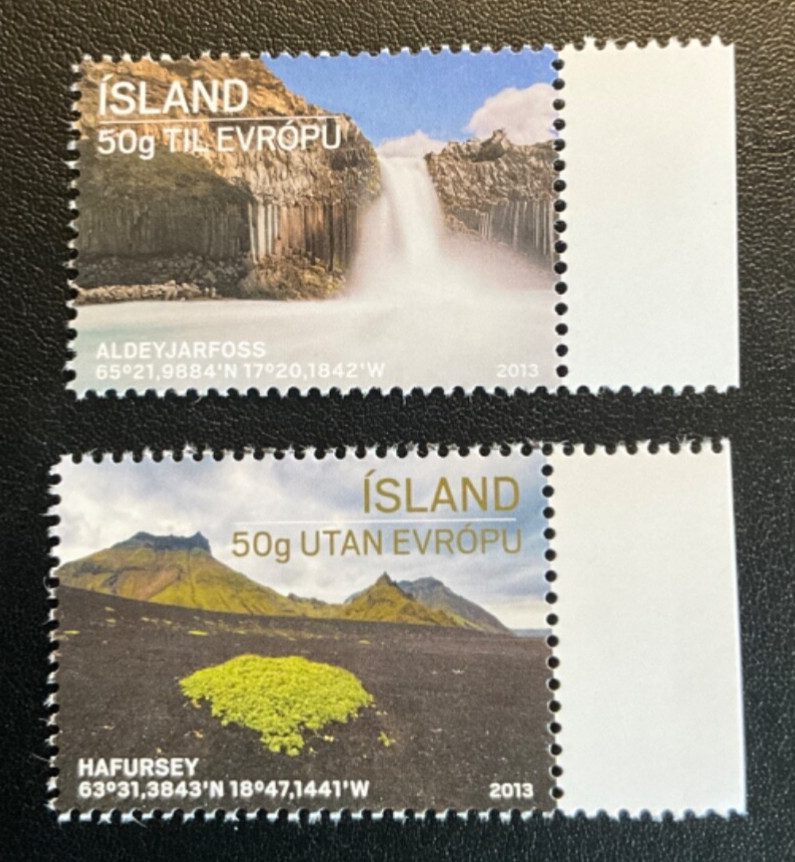 Stamps Iceland Scott #1293-4 never hinged