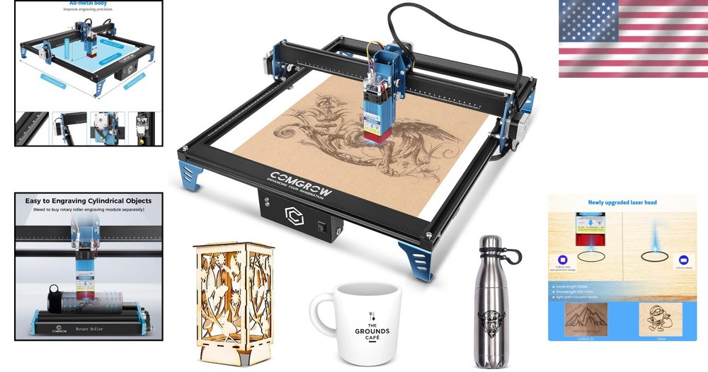 Z1 Laser Engraver - Automatic Operation & Connectivity for Creative Projects