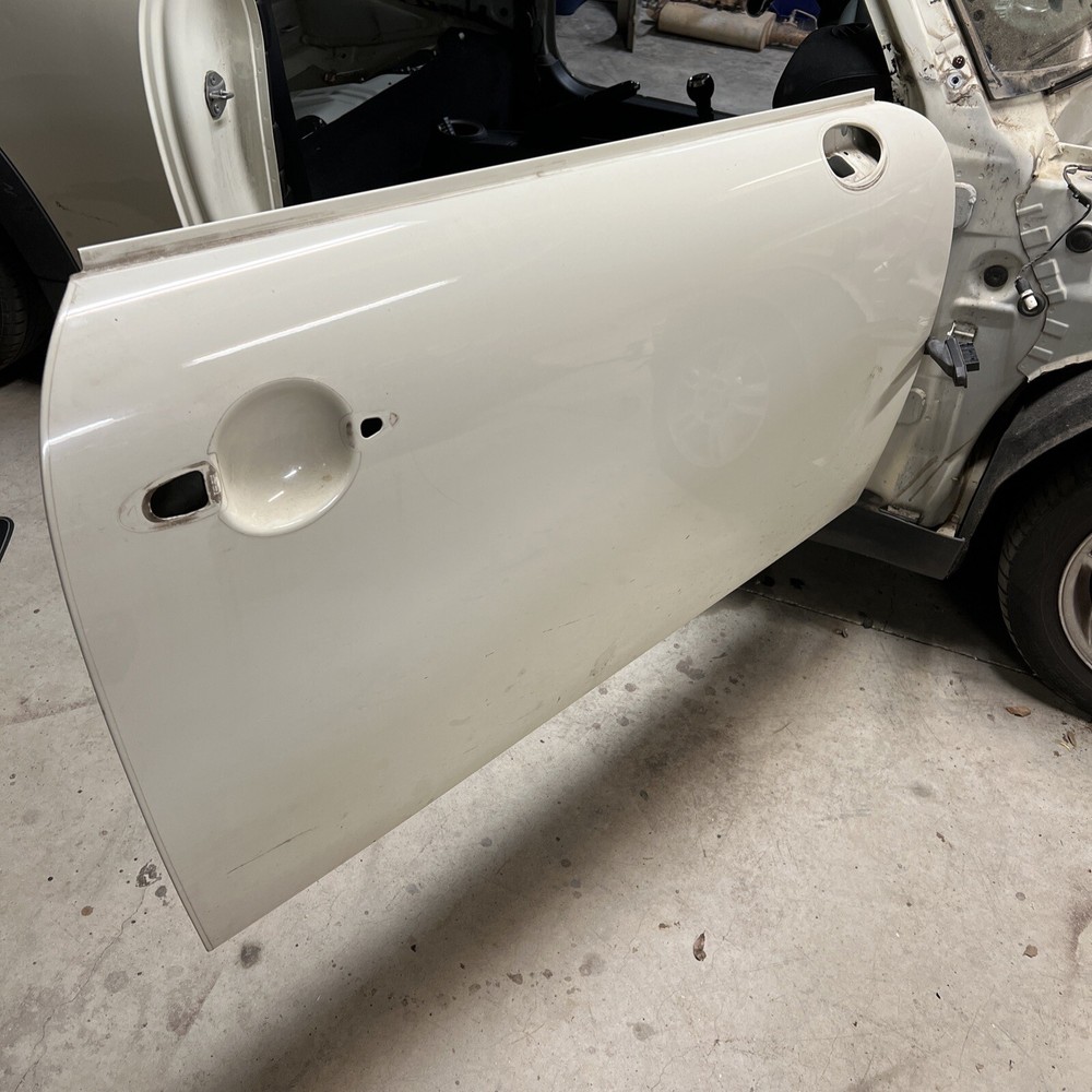 2007-2015 Mini Cooper R56 Right Passenger Front Door Shell Pepper White