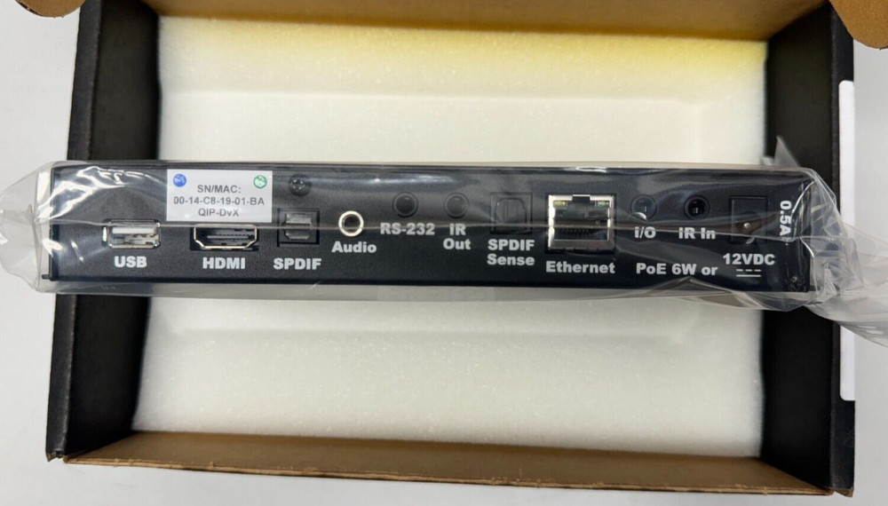 Contemporary Research QIP-DVX IPTV Decoder controller
