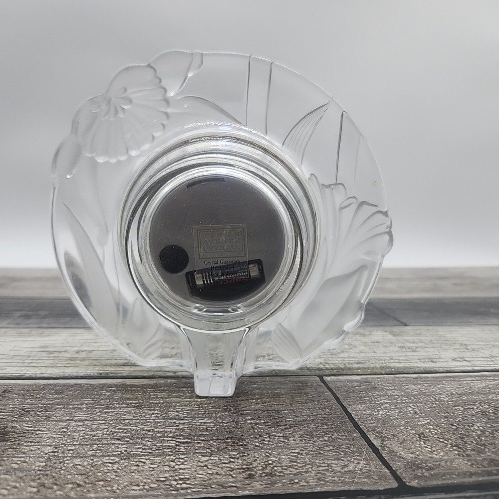 Glass Flowers Shelf Clock Quartz [120]