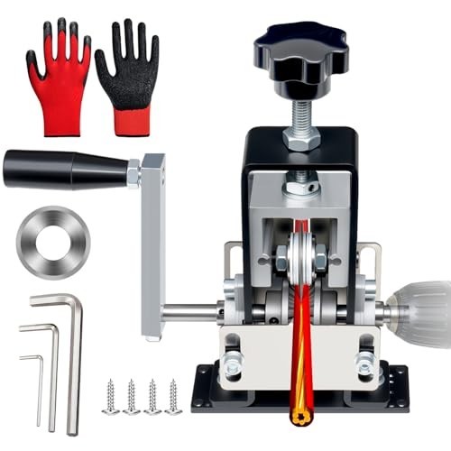 Manual Wire Stripping Machine - Copper Wire Peeler, Drill Powered Tool for Recyc