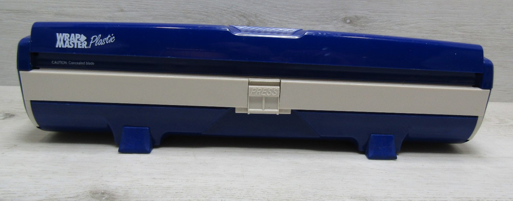 Wrapmaster Blue Plastic Wrap Dispenser Model 1500
