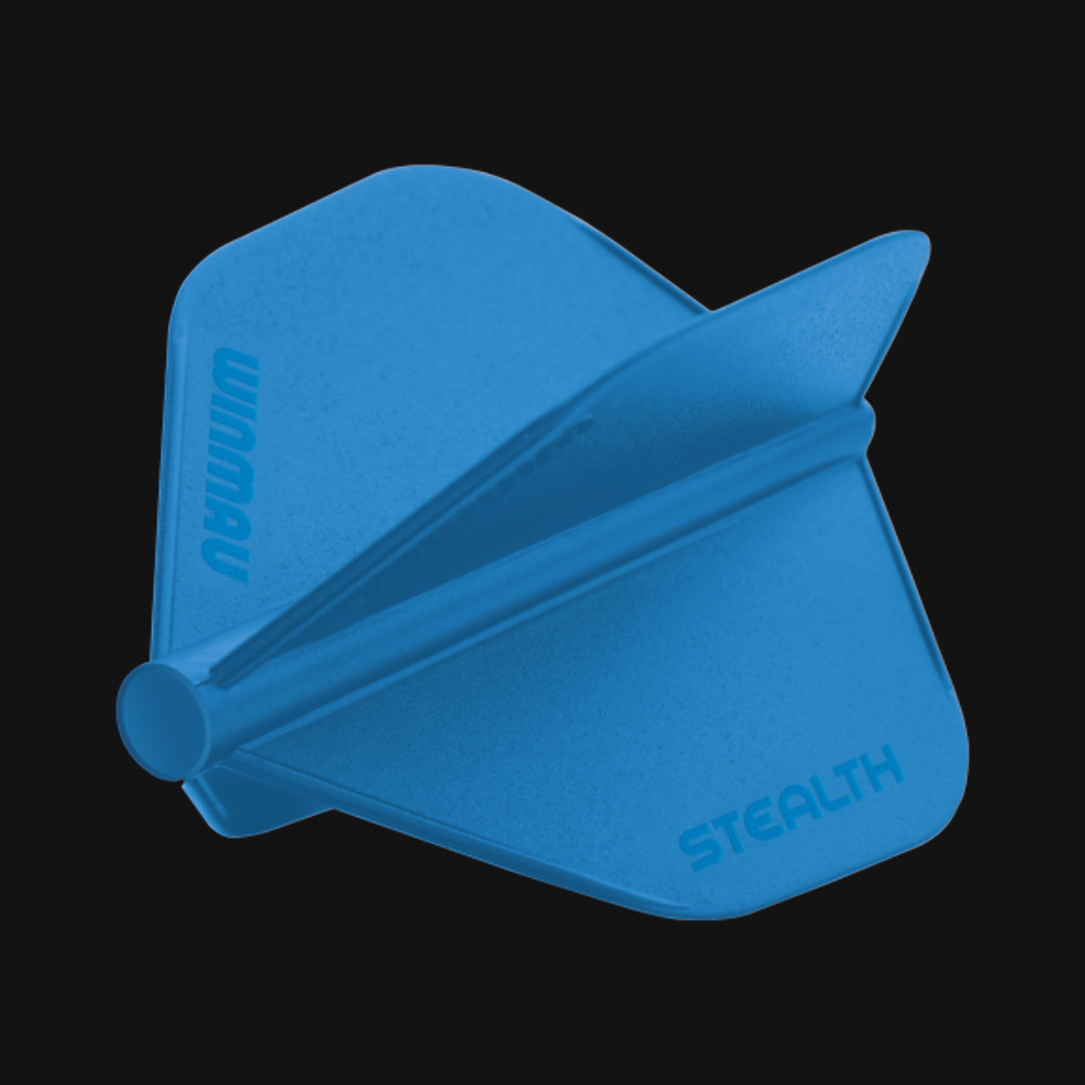 Winmau Stealth Standard 150 Micron Molded Flight - Blue