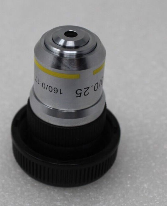 NEW AMSCOPE FLUOR 10 0.25 160/0.17 Microscope Objective Lens