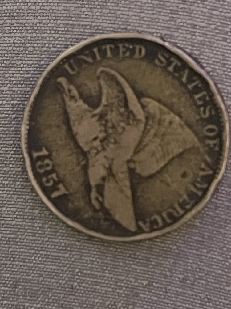 1857 Flying  Eagle Penny