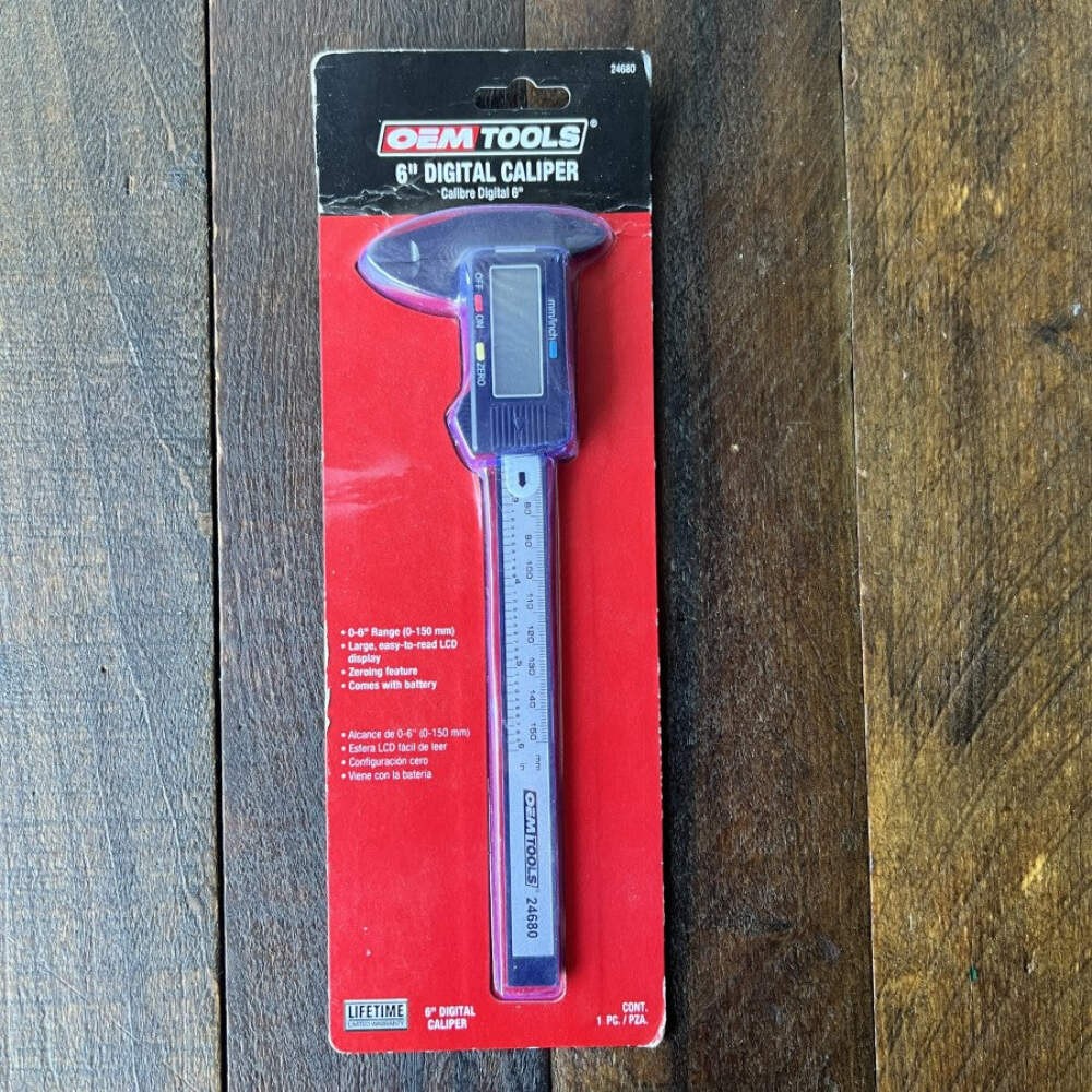 OEM TOOLS 6 Inch Digital Caliper 24680