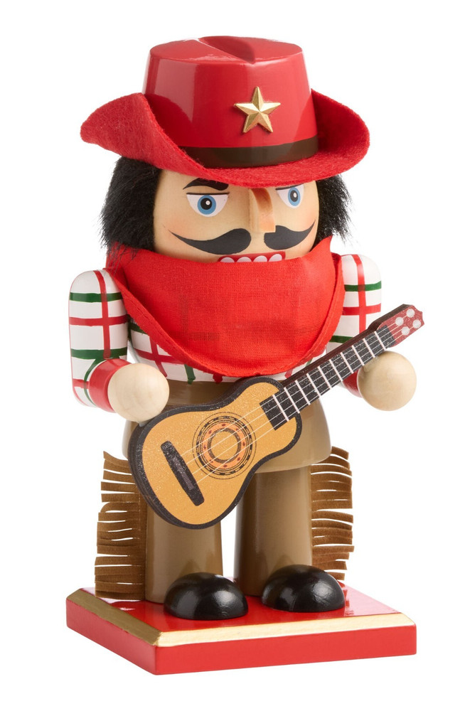 Cowboy Nutcracker Figure, NEW