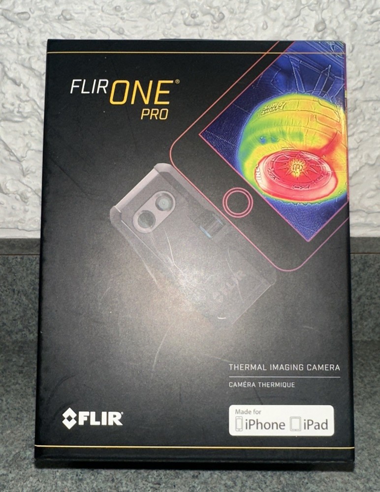 FLIR ONE PRO Thermal Imaging Camera for iPhone iPad . READ, PHOTOS.