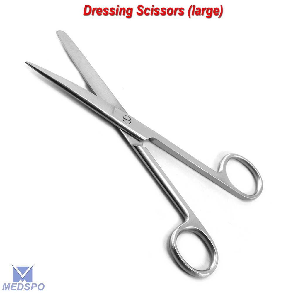 First Aid Dressing Scissors Straight Surgical Operating Dissecting Shears