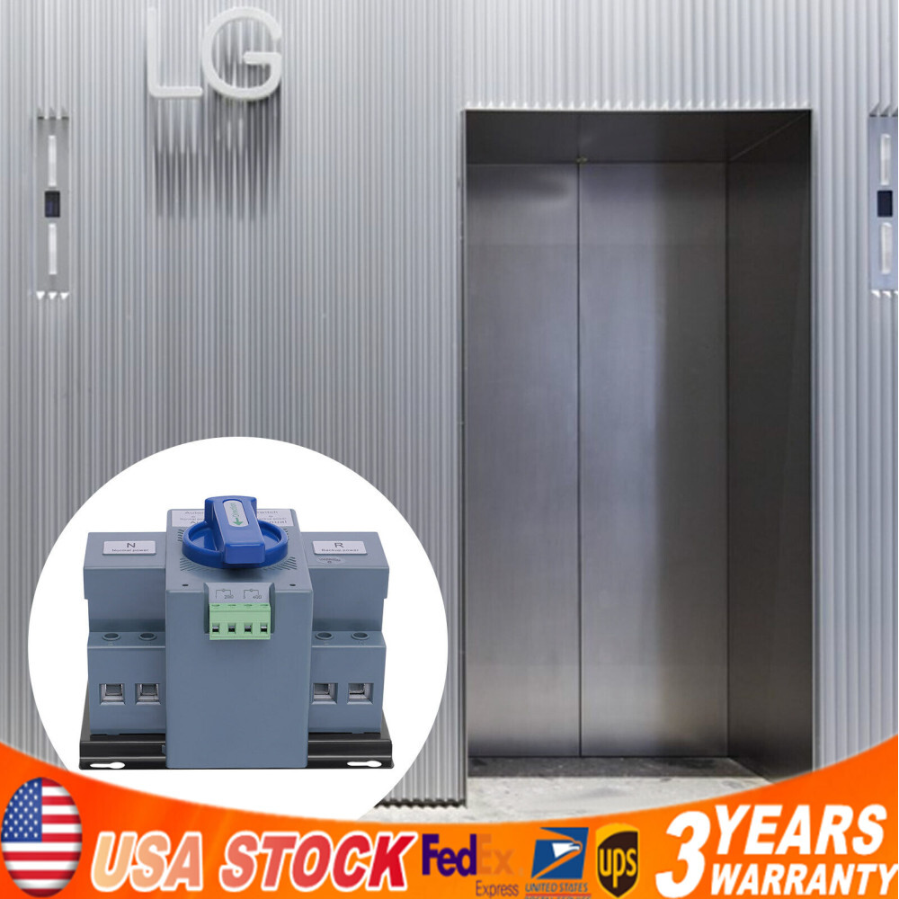 NEW Dual Power Automatic Transfer Switch CB ATS level AC-33iB Use Level AC 110V