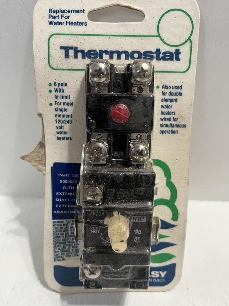 - Water Heater Thermostat 6 Pole With Hi- Limit