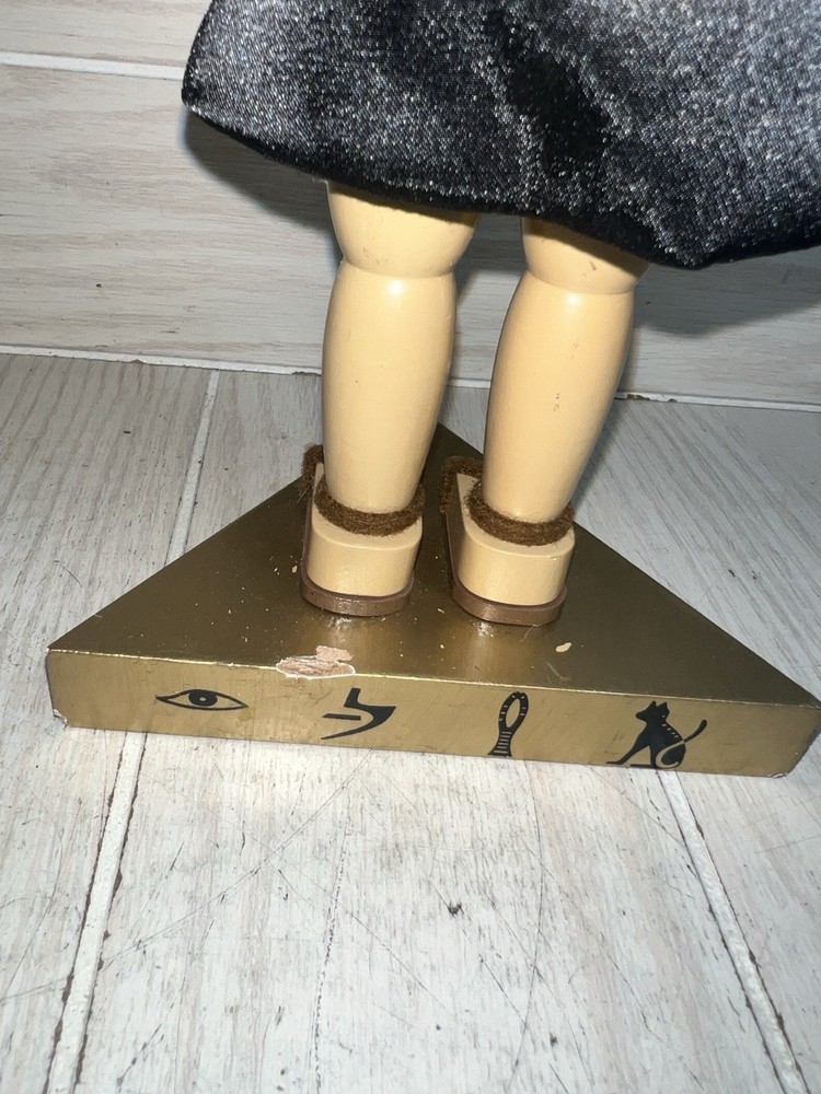 RARE Nutcracker Village Egyptian Pharaoh 2003 HTF Read Description