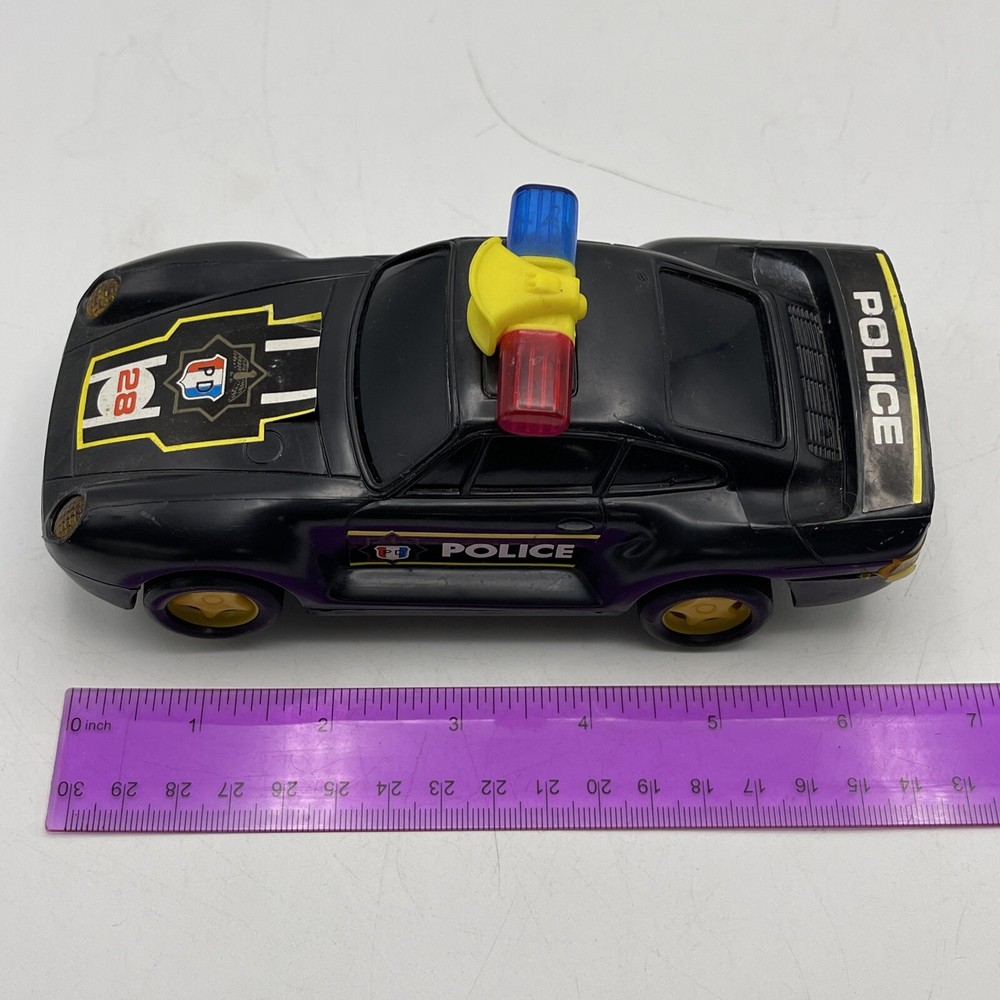 VTG PD Police Black Porsche #28 Function