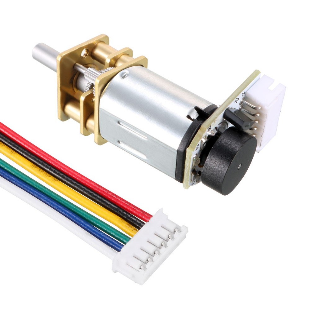 6V 1000RPMDC Motor w Encoder Speed Velocity Measurement