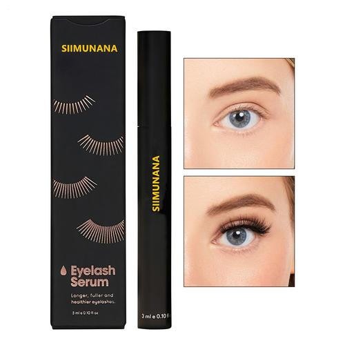 SIIMUNANA Eyelash Growth Serum For Longer & Fuller Lashes Nutrient 3ml
