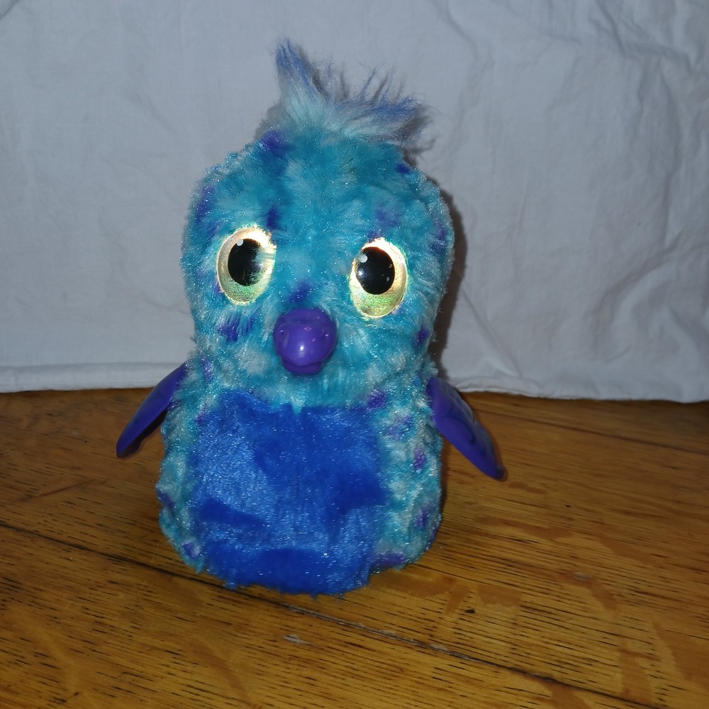 Spin Master Hatchimals Penguala Purple Blue  5" Interactive Pet Bird