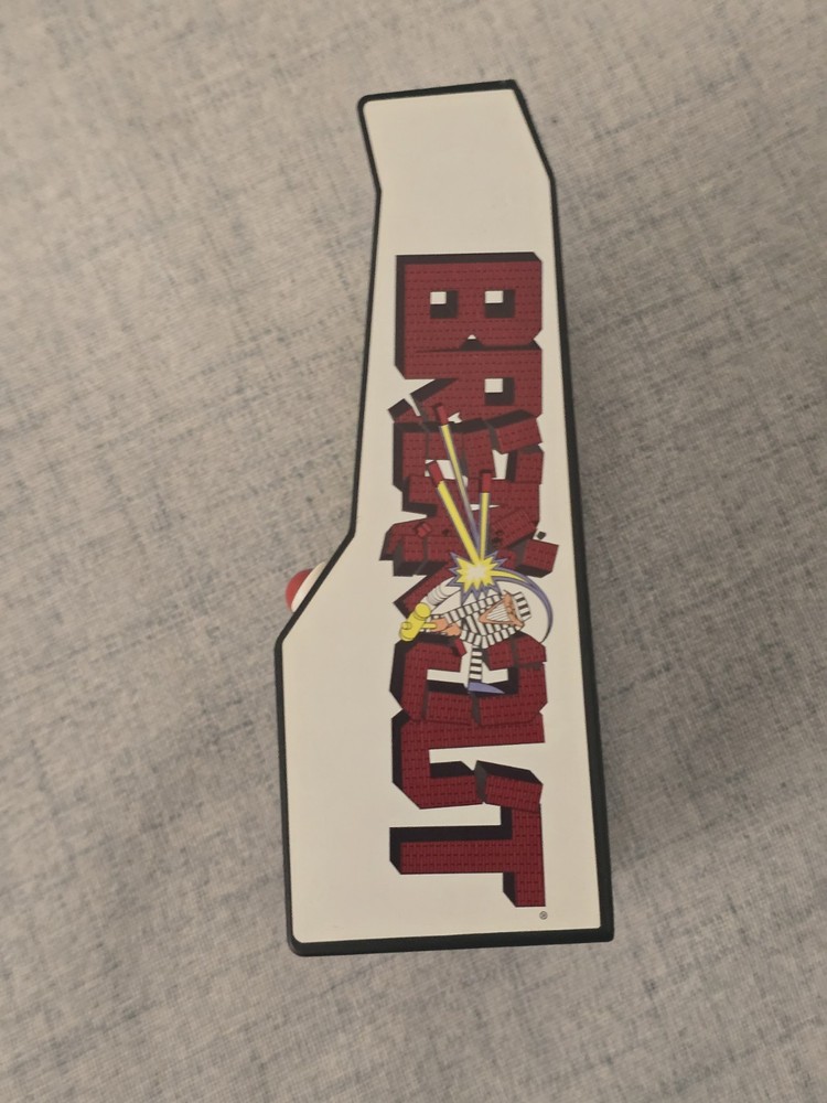 Vintage 1976- ATARI Arcade Classics-Breakout 4C Retro Mini Arcade Game