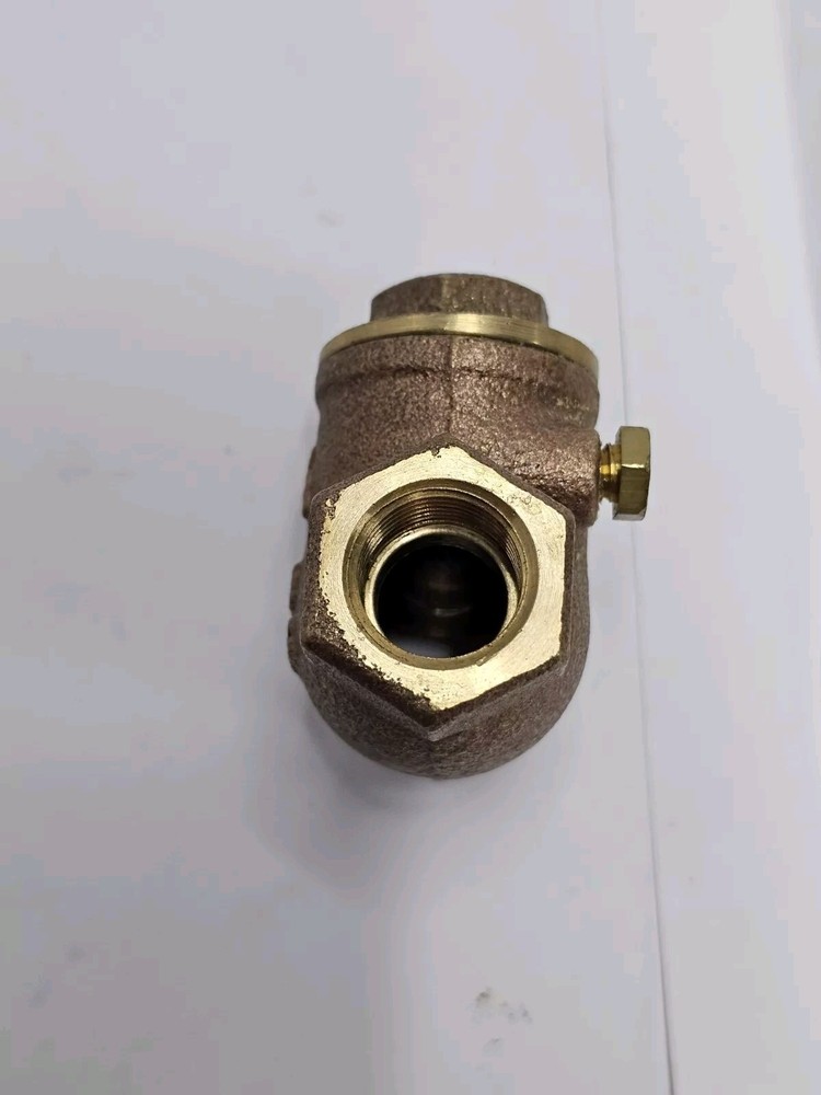 2 (two) B.K. #101-002, 3/8" Brass Check Valve Check Swing, IPS, 200 WOG