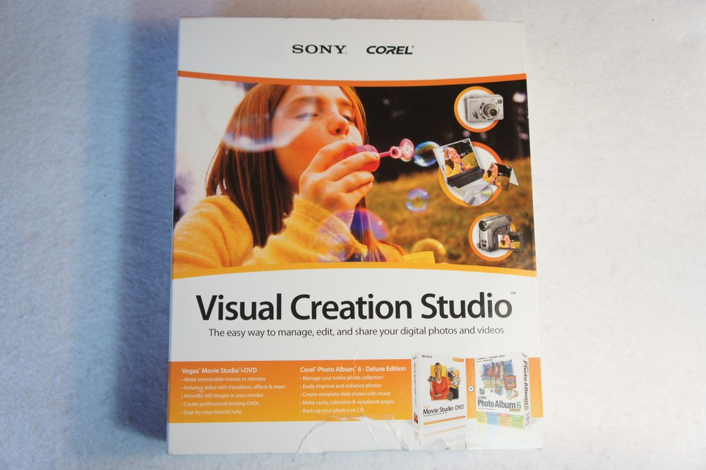 Sony Corel Visual Creation Studio