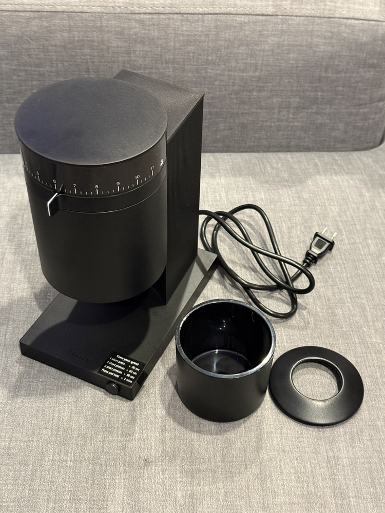 Fellow Opus Conical Burr Coffee Grinder Matte Black 1221MB-US *READ*