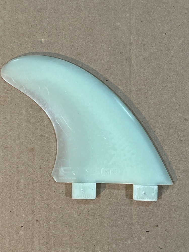 FCS M3 Natural Glass Flex Tri-Fin Set S