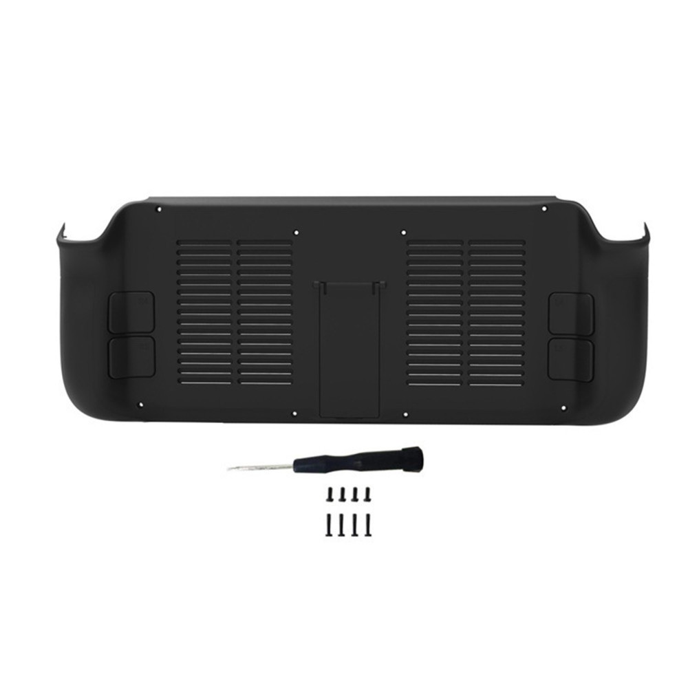 Game Console Cooling Backshell Protective Case with Bracket For Steam Deck
