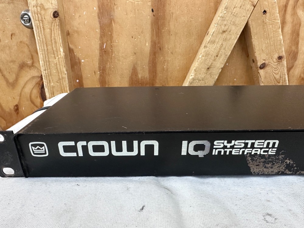 Crown IQ Interface 2 8 CH IQ System - Please Read