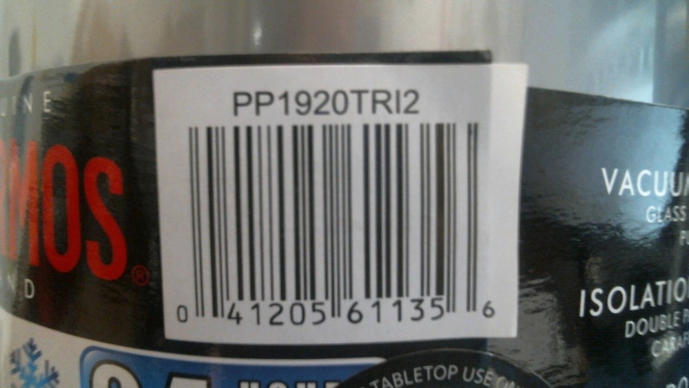 Thermos Thermal Beverage Dispenser2 Qt. *DENTED* (PP1920TRI2) FS