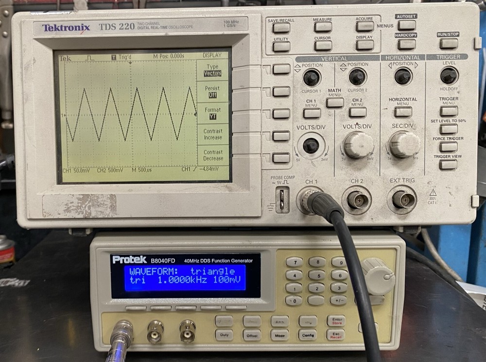 Protek B8040FD 40MHz Direct Digital Synthesis DDS Function Generator