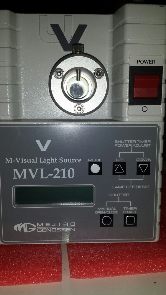 ViTechnology 3D XPi 4000 Synapse MEJIRO GENOSSEN MVL-210 Light Source