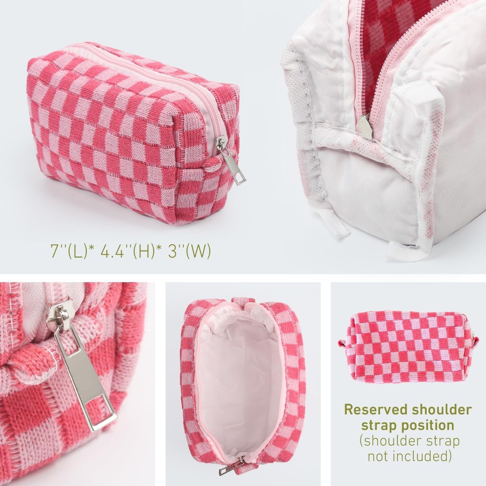 Crochet Hook Case Bag Combo 360 Rotating Holder Craft Table Project Organizer