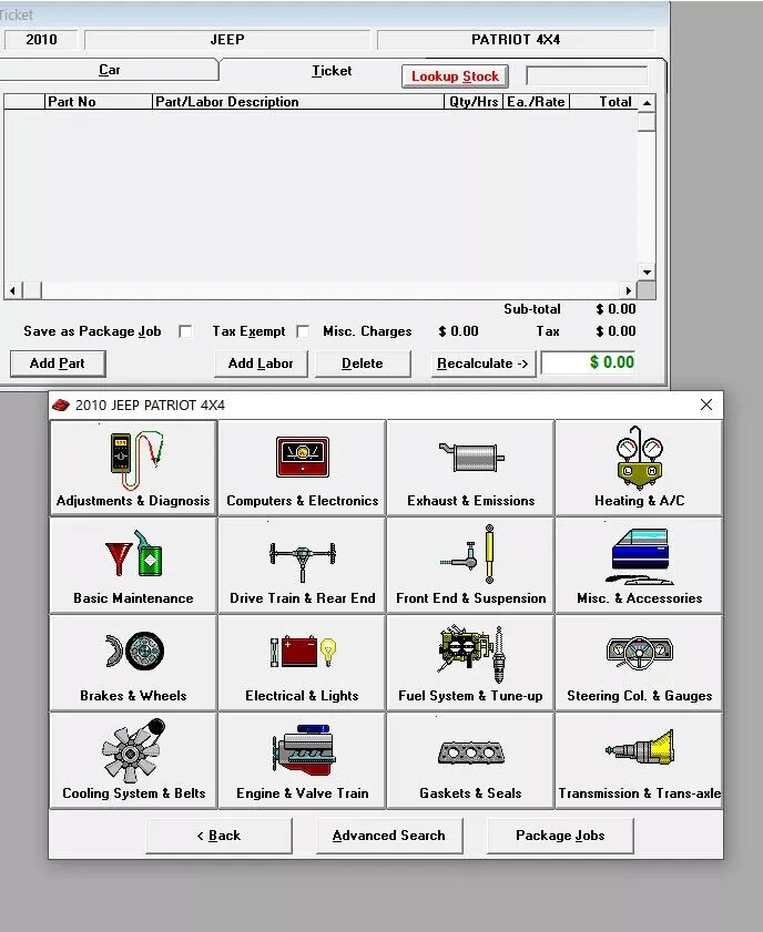 MY-Auto Shop Inventory Manager on USB