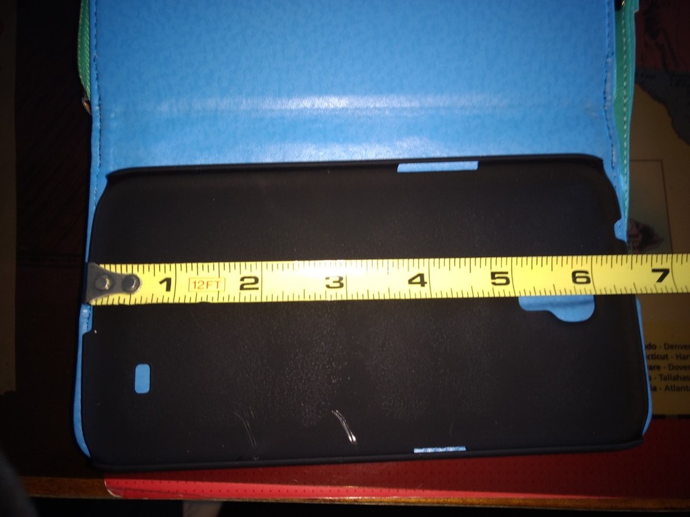 BLACK & BLUE WRISTLET PURSE